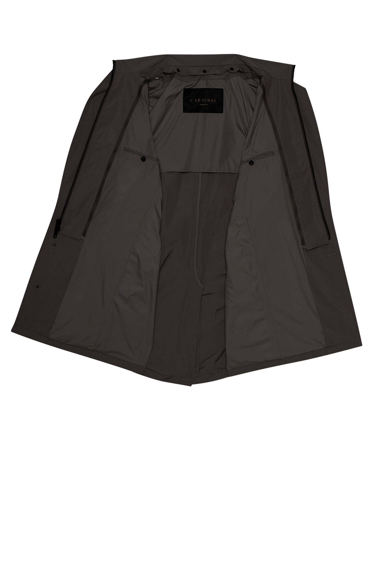FOX WATER REPELLENT BLACK TOPCOAT