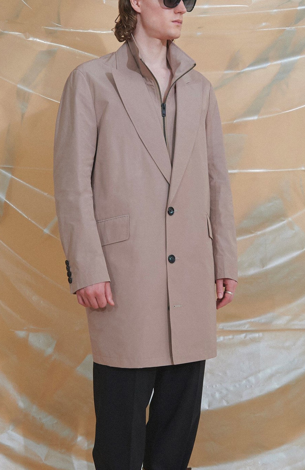 FOX WATER REPELLENT TOPCOAT in PUTTY