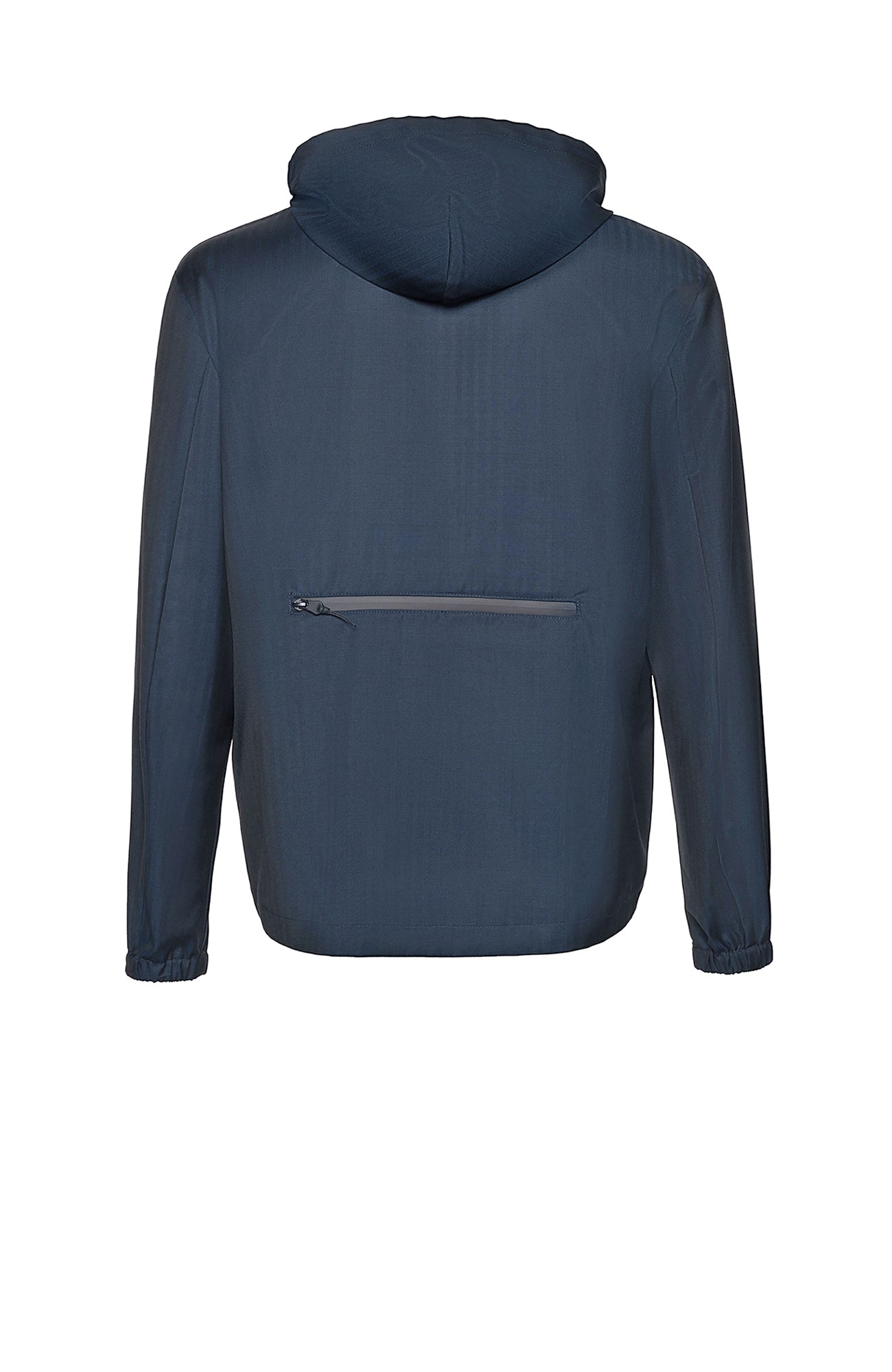 BECKETT NAVY HERRINGBONE WOOL JACKET