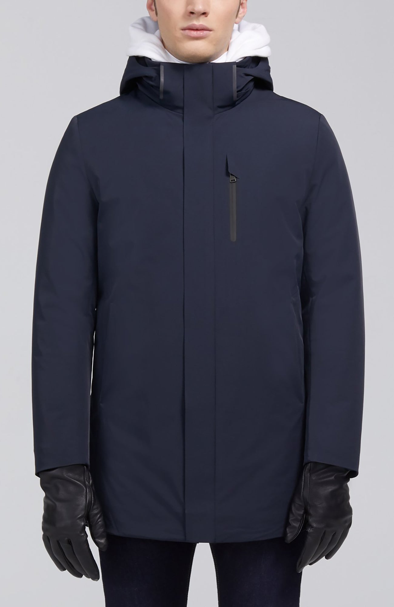 Micah Navy Downfill Coat