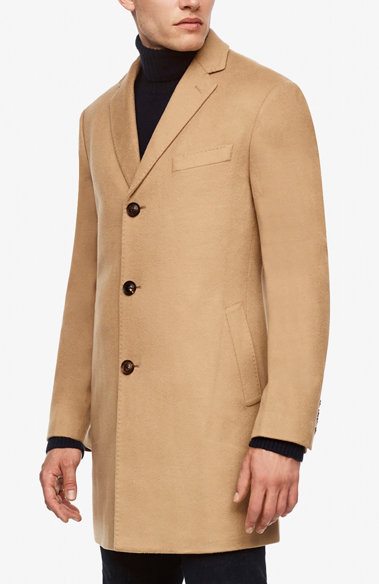 Saint-Paul Cashmere and Wool Overcoat