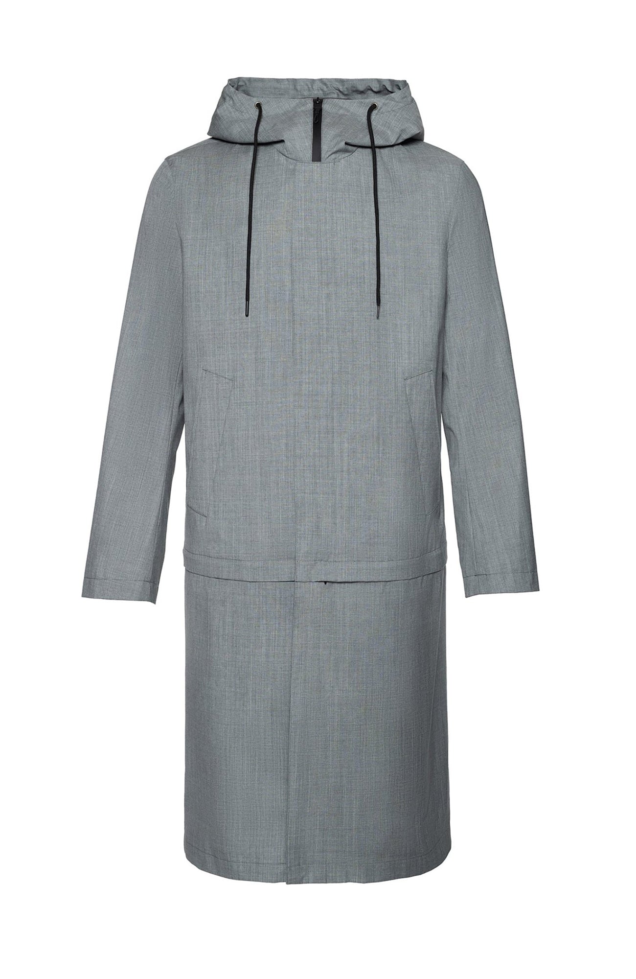 TRENT MODERN FIT LIGHT GREY WATER REPELLENT TOPCOAT